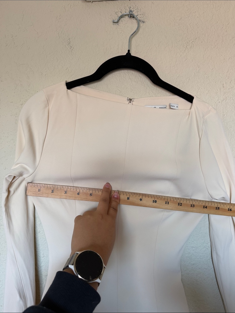 House of CB Francesca Cream Long Sleeve Dress size XS NWOT - Picture 12 of 16
